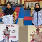Empat Murid MTsN 10 Sleman Raih Prestasi Karate Tingkat Kabupaten