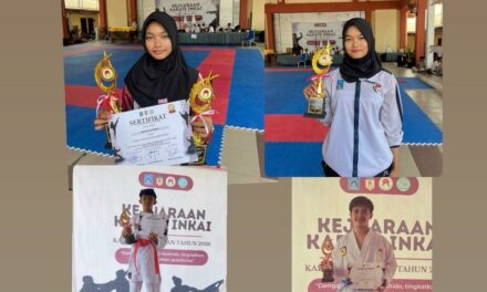 Empat Murid MTsN 10 Sleman Raih Prestasi Karate Tingkat Kabupaten