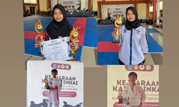 Empat Murid MTsN 10 Sleman Raih Prestasi Karate Tingkat Kabupaten