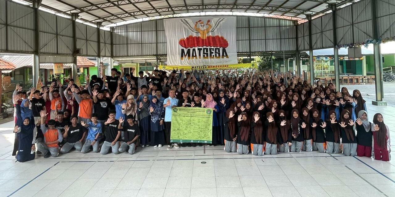 MTsN 10 Sleman Deklarasikan Pencegahan Kenakalan Remaja, Kekerasan, dan Paham Radikalisme
