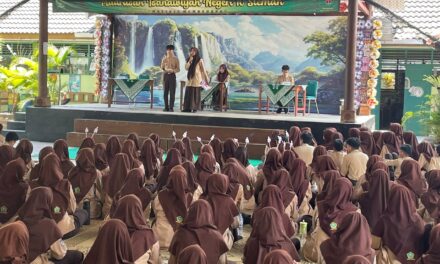 Ajang Penjaringan Pemimpin Muda: Tiga Paslon OSIS MTsN 10 Sleman Adu Visi-Misi